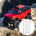 5Pcs RC Car Roof Luggage Rack Rope Decorate Strap,Red. 