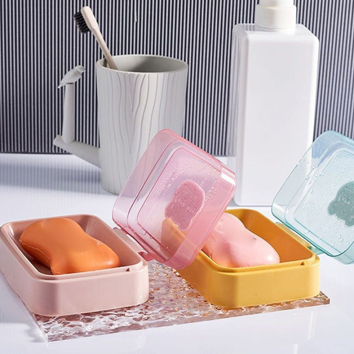 Bathroom%20Soap%20Dish%20With%20Lid%20Home%20Plastic%20Soap%20Box%20Keeps%20Soap%20Dry%20Soap%20Dish%20DUJU%20-%20Image%205