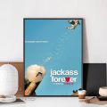 Movie Jackass Forever Poster No Framed Poster Kraft Club Bar Paper Vintage Poster Wall Art Painting Bedroom Study Stickers. 