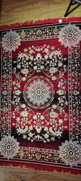 Premium%20Super%20Soft%20Carpet%20Dari/Rug%20(%207%20feet%20by%204.75%20feet%20)%20%5B%20Design/Pattern%20May%20Vary%20%5D%20-%20Image%203