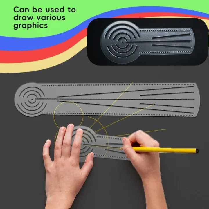 Multifunctional Paint Durable Mandala Drawing Stencil Acrylic Reusable ...