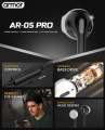 Armor AR-05 Pro Wired Earphones with Powerful Bass, HD Calling, 3.5mm Jack, 120cm Cable, Noise Reduction, Stereo Sound. 