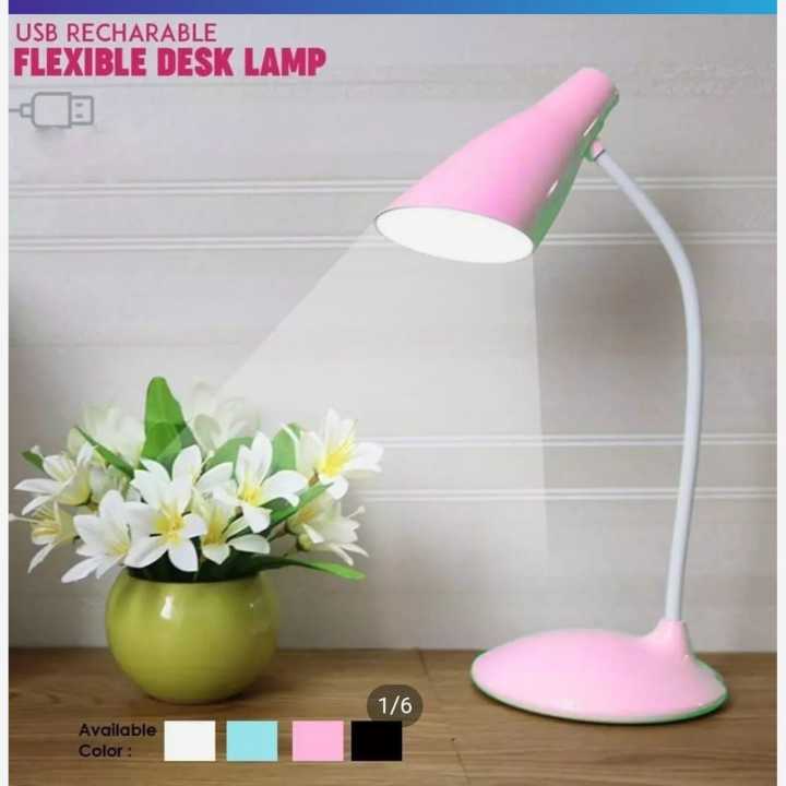 Rechargeable Study Table Lamp Three Dimming