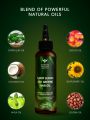 Bombay Shaving Company Anti Greying Hair Oil With Curry Leaves and Darken - Reduces Greys by 50% in 4 Months (100 ml). 