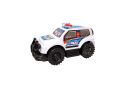 White Police Vehicle For Kids Friction Jeep. 