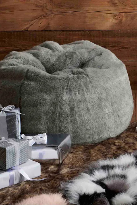 Unique%20Fur%20Bean%20Bag%20Luxury%20Sofa%20jumbo%20size%20(filled%20with%20Beans)%20(Grey)%20-%20Image%204