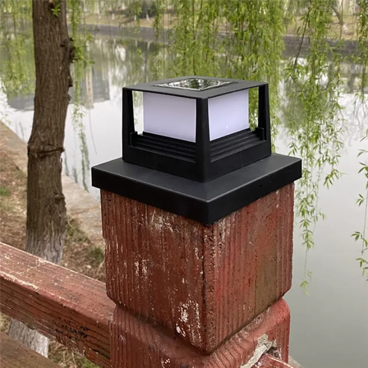 2%20PCS%20Solar%20Light%20Fence%20Gate%20Pillar%20LED%20Lamp%20Black%20Plastic%20Villa%20Column%20Lamp%20For%20House%20Gate%20Patio%20Garden%20Wall%20-%20Image%204