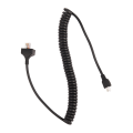 ZOROOM 6X 8Pin Replacement Speaker Mic Cable Microphone Cord for TK-868G TK-768G TK-862G TK-762G TM-271A TM-471A TK-760. 