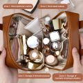 Makeup Organizer Female Toiletry Kit Bag Make Up Case Storage Pouch Luxury Lady Box Cosmetic Bag Organizer Bag For Travel Zip QINGHE. 