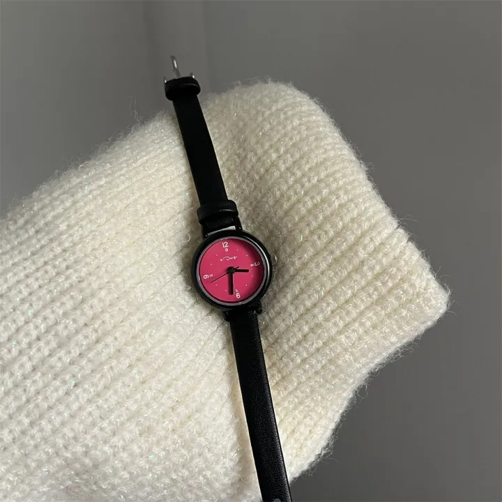 %E3%80%90Top-notch%20quality%E3%80%91Red%20and%20Blue%20Color-Block%20Round%20Small%20Dial%20Fashion%20Niche%20High-End%20Watch%20for%20Women%20Wildberry%20Watch%20Female%20Students%20-%20Image%206