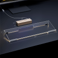 Keyboard Tray Acrylic Keyboard Riser for Desk, Keyboard Holder, for Ergonomic Typing, Office, Home. 