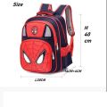 School Bag 3D Spiderman School Bag Travel Bag for Kids up to UKG to Class 4. 