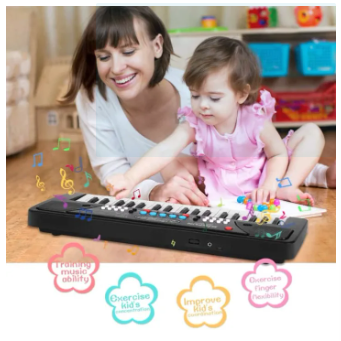 Big%20Fun%20Electronic%20Keyboard%20Bf-430a1%20Piano%20-%20Image%202