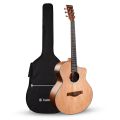 Kadence A06EQN Acoustica Series Semi-Acoustic Guitar – Ash Wood Grand Auditorium Body with Built-in EQ & Padded Gig Bag. 
