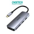 Choetech Hub-M19 7-In-1 USB Hub Multifunction Adapter. 