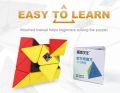 Pyramid Cube 3x3 Speed Triangle Pyramid Puzzle Cube. 