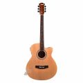 Guitar Semi Acoustic Guitar 40 Inch Guitar Combo - Natural Wood Color. 