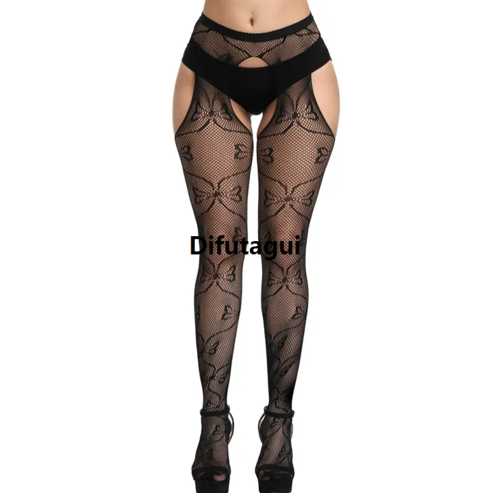 Difutagui%20Fishnet%20Tights%20for%20Women%20Thigh%20High%20Stockings%20High%20Waist%20Suspender%20Stockings%20Pantyhose%20Fishnet%20Stockings%20-%20Image%202