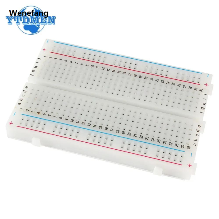 Wenefang%201PCS%20Breadboard%20400%20Tie%20Points%20Solderless%20Prototype%20Universal%20New%20Test%20Protoboard%20Bread%20Board%20White%20Transparent%20for%20Arduino%20-%20Image%206