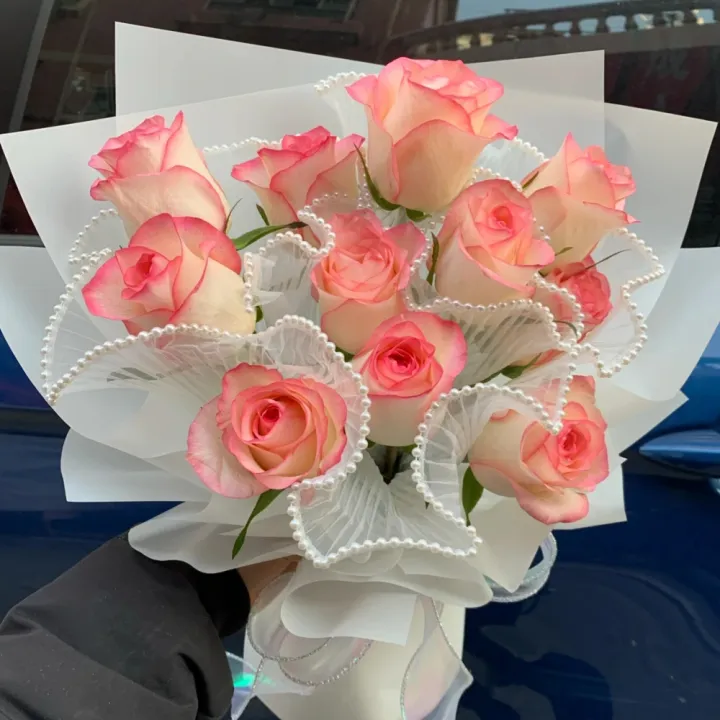 Flower%20Wrapping%20Paper%20Pearl%20Wave%20Yarn%20Flower%20Packaging%20Lace%20Mesh%20Florist%20Handmade%20Bouquet%20Gift%20Packaging%20Supply%20Decor%20-%20Image%208