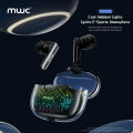 MWC EarPods Pro (MT999) | Bluetooth 5.4 Premium TWS | ANC & ENC (4 mics) | 10mm Driver | RGB Light | 10ms Ultra Low Latency | iPx6 Water Resistance | 40Hours Playtime. 