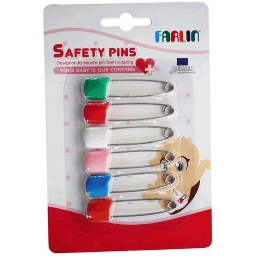 Farlin  Multicolor 6Pcs Safety Pin For Babies