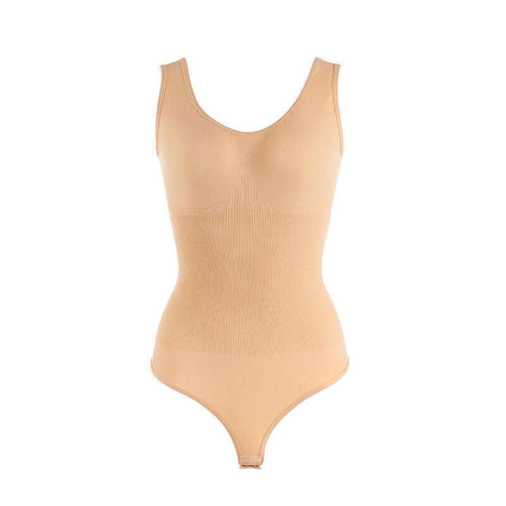 Plus%20Size%20Seamless%20Shapewear%20for%20Women%20T-Back%20Tummy%20Control%20Pants%20Tight%20Corset%20Slimming%20Bodysuit%20One-Piece%20Tank%20Top%20-%20Image%205