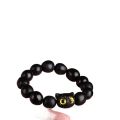 【New arrival】Authentic Natural Wood Missing Bracelet for Men's Literary Play Sapindus Rosary Beads Cute Ebony Cat Bracelet for Women. 