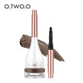 O.TWO.O Natural Shaping Dyeing Eyebrow Cream (Shade : Chestnut Brown). 