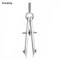Sutuiying 1/2pcs Multifunction Bow Divider Spring Compasses Portable Engineering Compasses Drawing Tool. 