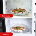 Transparent 10 Inch Guard Lid Cooking Supplies Dishwasher Safe with Steam Vents Kitchen Tools Microwave Plate Cover Microwave Food Cover Anti-Splatter Lid. 