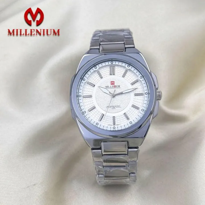 Millenium MW58343G Men's Business Minimalist Style Stainless Steel ...
