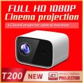 T200 Full-Seal LCD Optical Engine Design, 300 ANSI Lumen, LED Projector, Andriod 12 System, Auto Focus. 