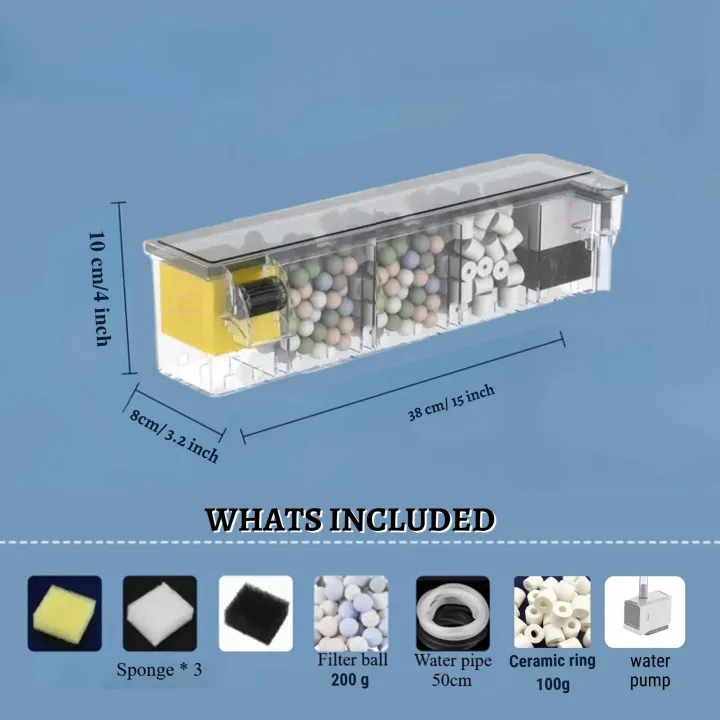 SOBO%20Multifunctional%20Bio%20Top%20Filter%206%20Watt%20AQ-18H%20With%20Multiple%20Filtration%20Spaces,%20Includes%20Bio%20Balls,%20Ceramic%20Rings,%20&%20Filtration%20Accessories%20-%20Image%202