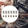 6Pcs Durable Chrome Steel/ Stainless Steel Freehub Pawl Strong Easy to install Bike Free Hub Body Pawl Compact Freehub Pawl Spring Bicycle Maintenance. 