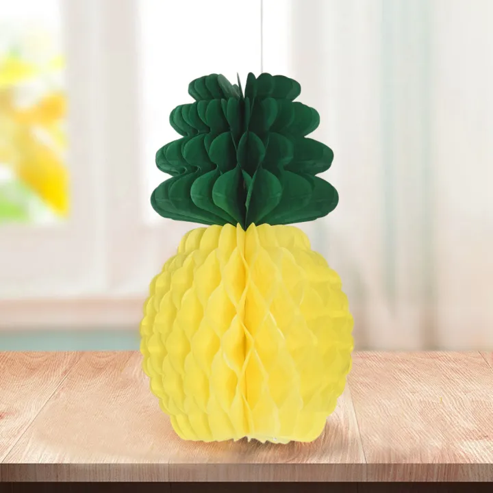 NAMUNY%2012%20Pack%20Pineapple%20Honeycomb%20Centerpieces%20Tissue%20Paper%20Pineapple%208%20Inch%20Supplies%20Table%20Hanging%20Decoration%20Hawaiian%20Luau%20Birthday%20Wedding%20Home%20Favor%20-%20Image%208