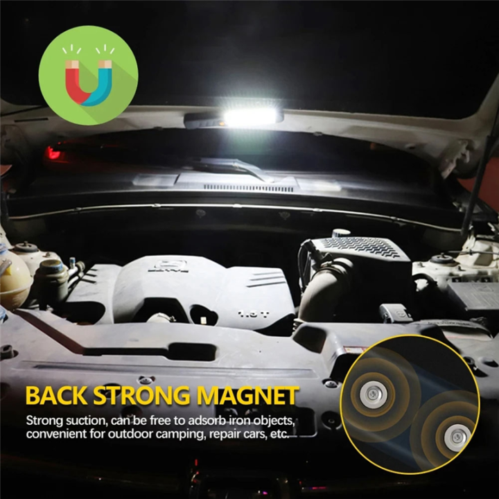 2PCS%20LED%20Flashlights%20Rechargeable%20Work%20Light%20with%20Magnetic%20Base%20and%20Hanging%20Hook%20Floodlight%20for%20Car%20Repair%20Lighting%20Easy%20Install%20Easy%20to%20Use%20-%20Image%205