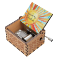 Wood Music Boxes Music Box You are My Sun Shine Gifts for Birthday/Valentine'S Day. 