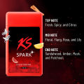 KS Pocket Perfume | Pack of 2pc * 18ml (500 Sprays Total) | Spark | Long Lasting Triple Notes. 