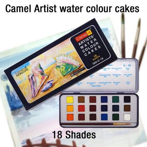 Camel%20Artist%20Watercolor%20Cakes,%2018%20Shades%20In%20Tin%20Box%20-%20Image%203