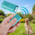 Portable Handheld Ultrasonic Dog with LED Light Luminous Dog Repeller Remote Control ​​Rechargeable Training Bark Stopper Outdoor. 