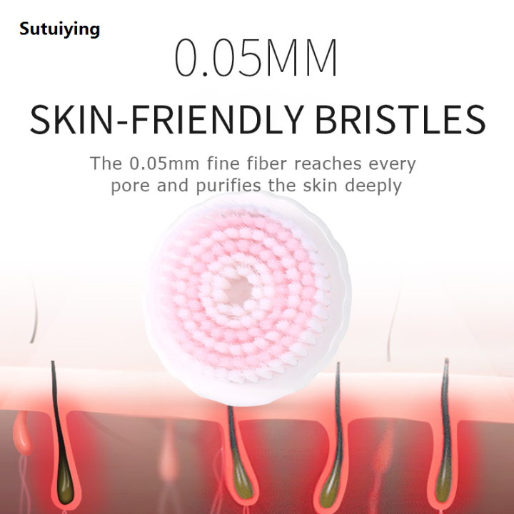 Sutuiying%20KSKIN%20silicone%20facial%20cleansing%20brush%20manual%20massage%20facial%20Sales%20promotion%20brush%20soft%20bristles%20exfoliator%20double%20sided%20face%20wash%20brush%20-%20Image%204
