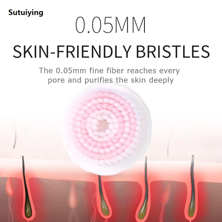 Sutuiying%20KSKIN%20silicone%20facial%20cleansing%20brush%20manual%20massage%20facial%20Sales%20promotion%20brush%20soft%20bristles%20exfoliator%20double%20sided%20face%20wash%20brush%20-%20Image%204