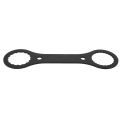 Durable Aluminium Alloy Bottom Bracket Wrench 16 24 Notch Black Bracket Spanner 44mm 46mm Hollow Crankset Tool for Mountain and Road Bikes. 