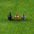 12Pcs Track Field Needle Silver/Gold/Black Camping Running Shoe Spikes Track Field Needle Outdoor Tools Replacements Parts. 