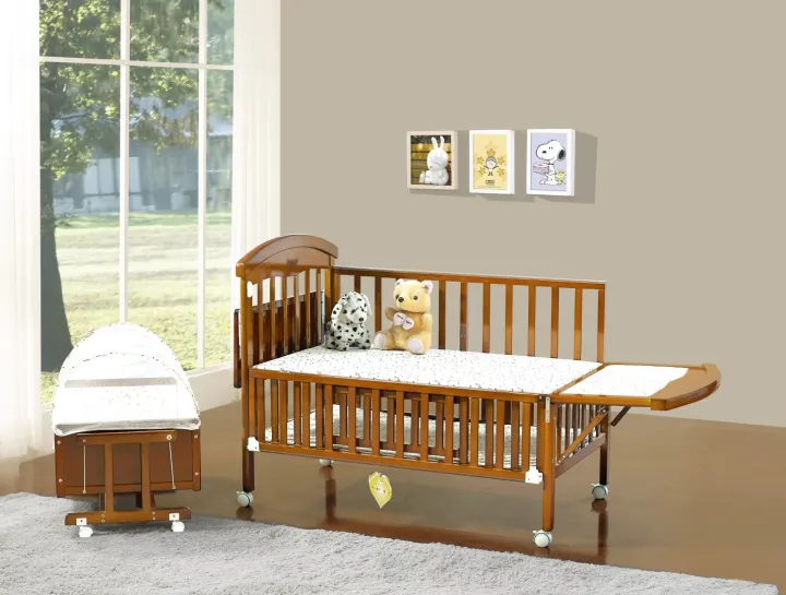 Wooden%20Cradle%20Baby%20Bed%20-%20Image%203