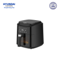 Hyundai 5.6L Air Fryer | HYAF-56L-D180 | 9 Auto Cooking Programs | LED Touch Control | Rapid Hot Air Technology | Built-in Light. 