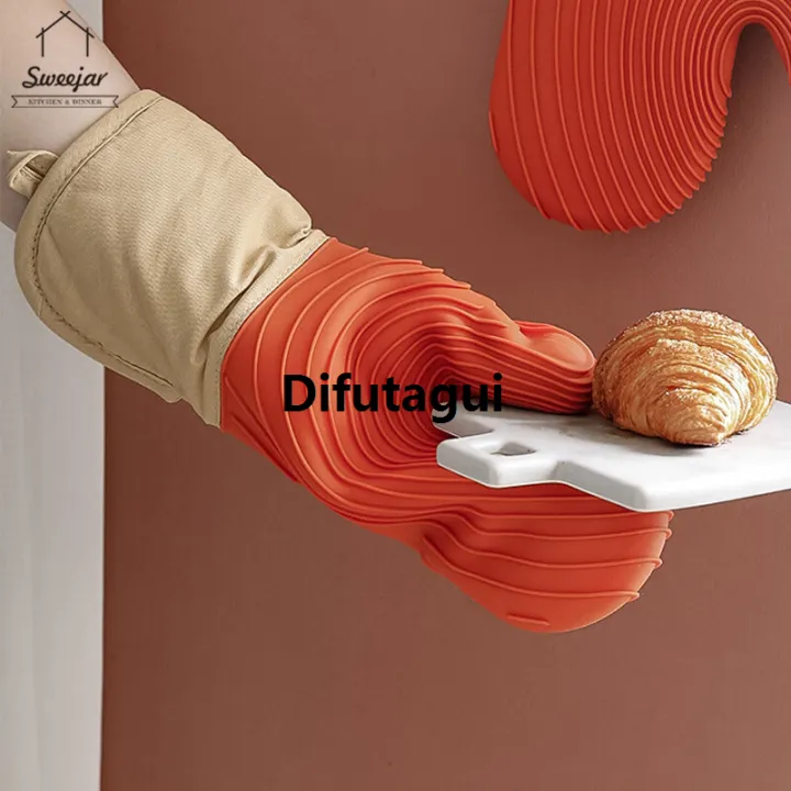 Difutagui%20SWEEJAR%20Silicone%20Cotton%20Waterproof%20and%20Insulated%20Luxury%20Gloves%20Non-slip%20Gloves%20for%20Baking%20Oven%201Pc%20-%20Image%205