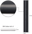 94cm Door Bottom Sealing Strip Self-adhesive Weatherstrip Under Door Draft Stopper Windproof Dust-Proof PU Seal Acoustic Foam. 