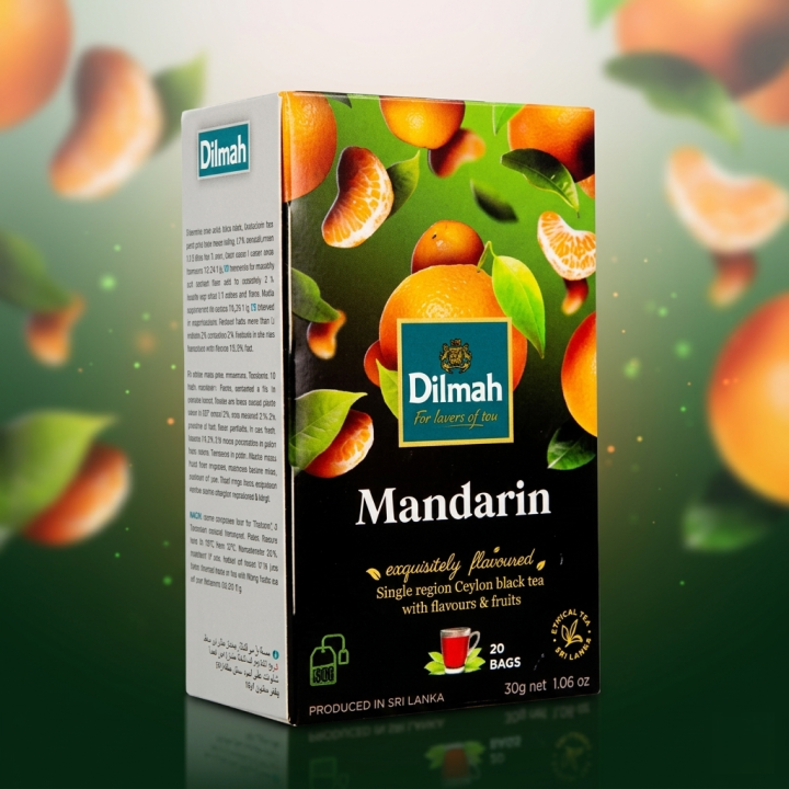 Dilmah Mandarin Flavoured Tea – 20 Tea Bags (30g) | Daraz.com.np